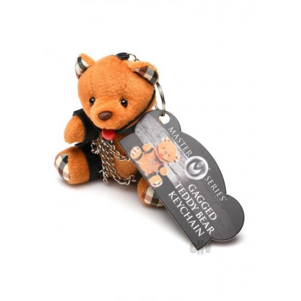 Ms Gagged Teddy Bear Keychain - Xr Llc