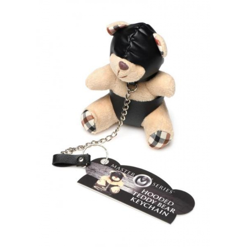 Ms Hooded Teddy Bear Keychain - Adorable Gimp Gift