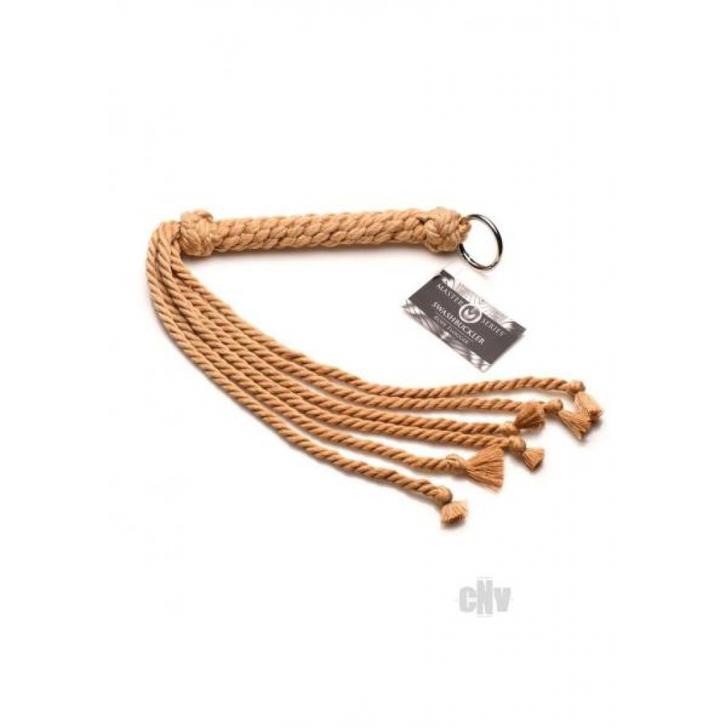 Ms Swashbuckler Rope Flogger Tan - Xr Llc