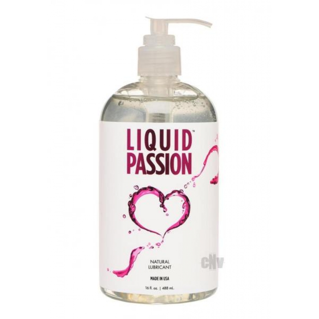 Liquid Passion Natural Lube 16oz - Xr Llc