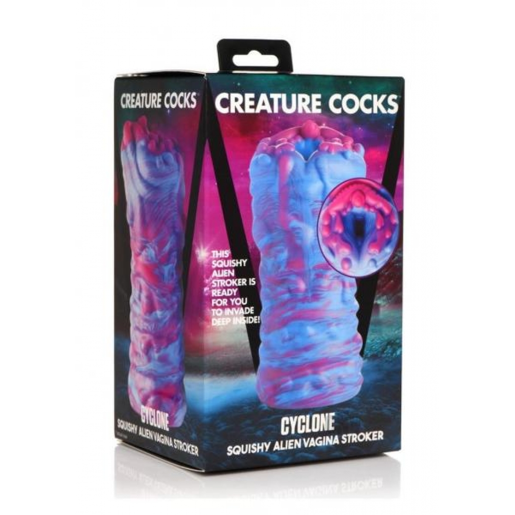 Cyclone Alien Stroker - Pink/Blue