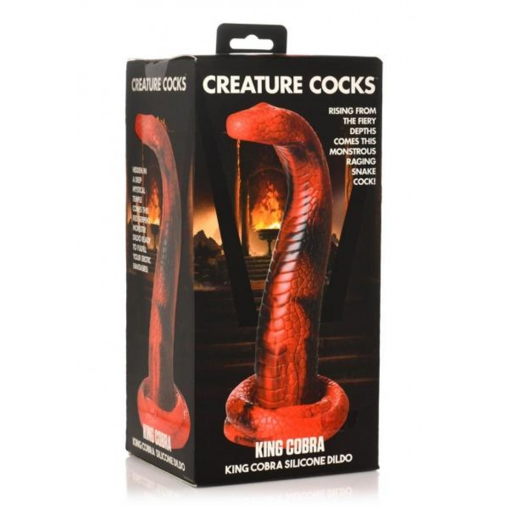 Creature Cocks King Cobra Red/blk - Xr Llc