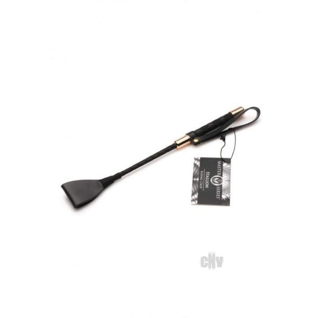 Ms Stallion Riding Crop 12 Black - Xr Llc