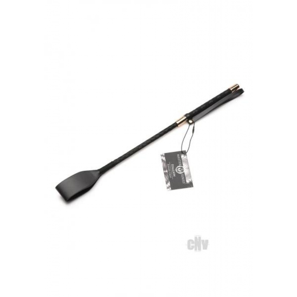 18-inch Ms Stallion Riding Crop in Black