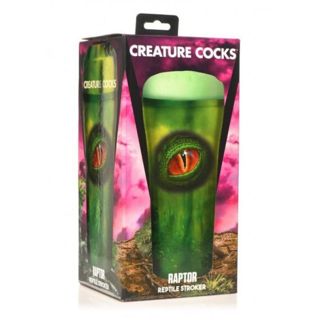 Creature Cocks Rapture Reptile Stroker - Green