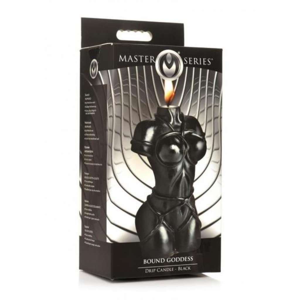 Ms Bound Goddess Drip Candle Blk - Xr Llc