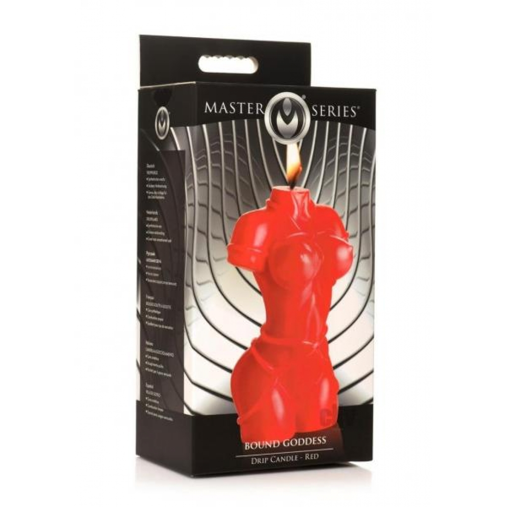 Ms Bound Goddess Drip Candle Red - Xr Llc