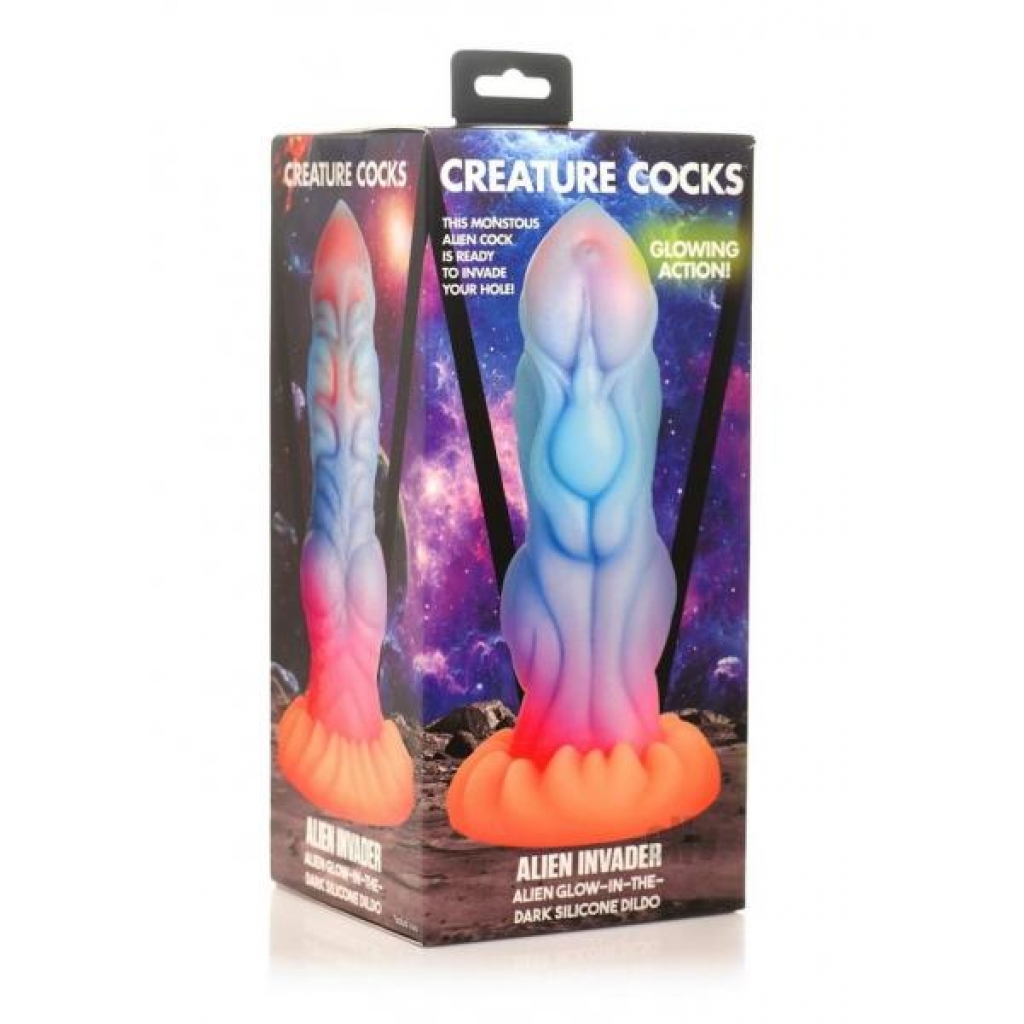 Creature Cocks Alien Invader Gitd Dildo - Xr Llc