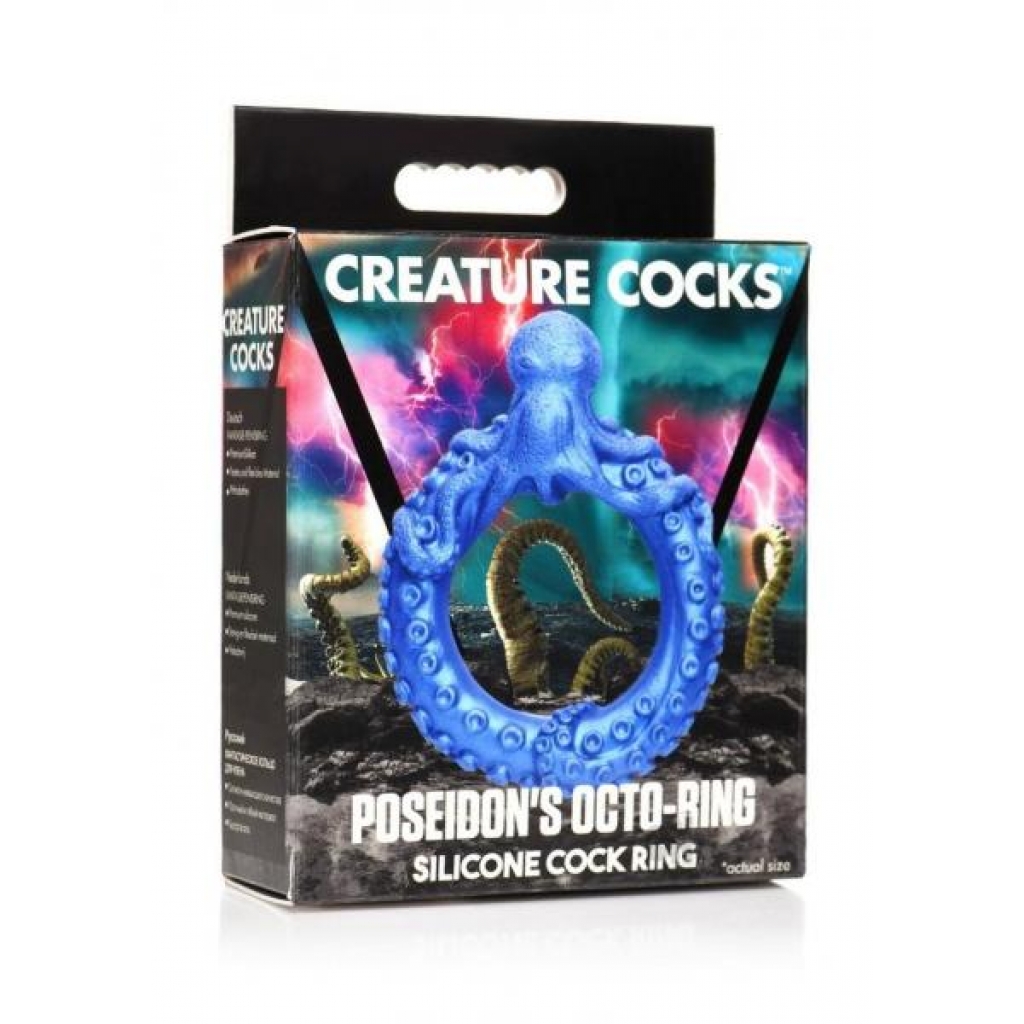 Creature Cocks Poseidon's Octo Ring in Blue