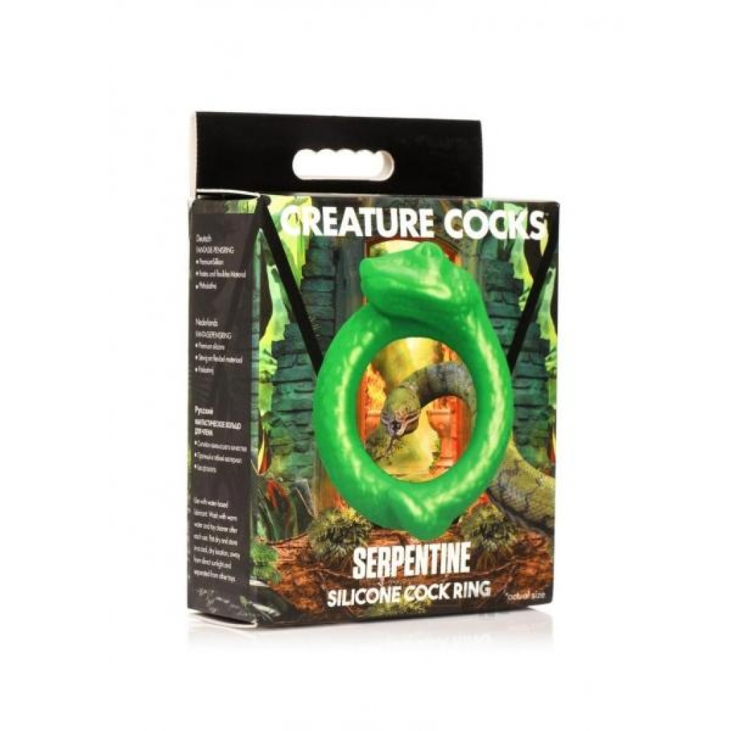 Creature Cocks Serpentine C-ring Grn - Xr Llc