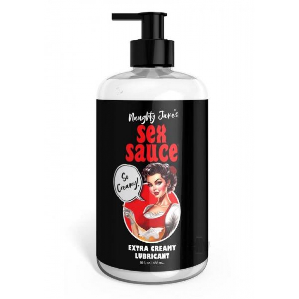 Naughty Janes Sex Sauce Extra Cream 16oz - Xr Llc