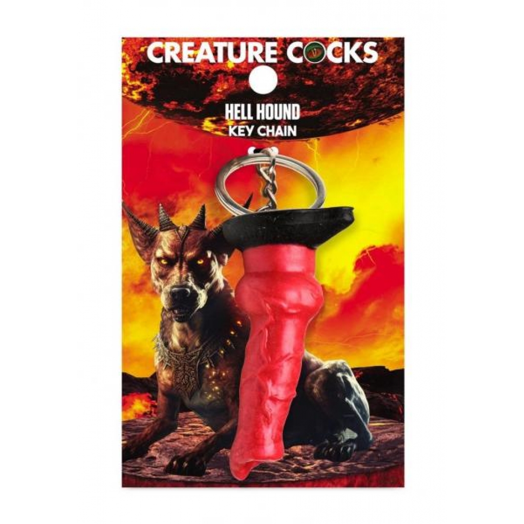 Creature Cock Hell Hound Keychain - Xr Llc