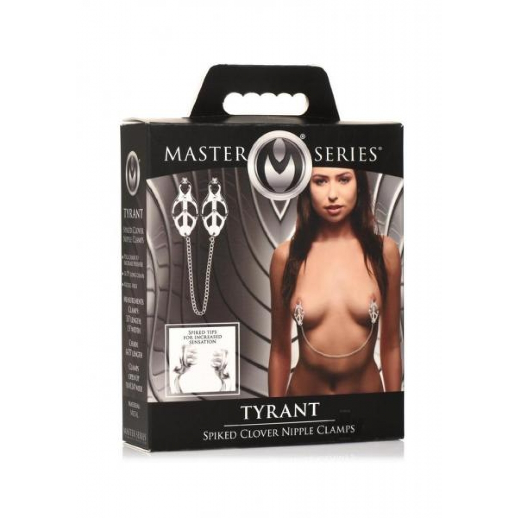 Ms Tyrant Spiked Clover Nipple Clamps - Xr Llc