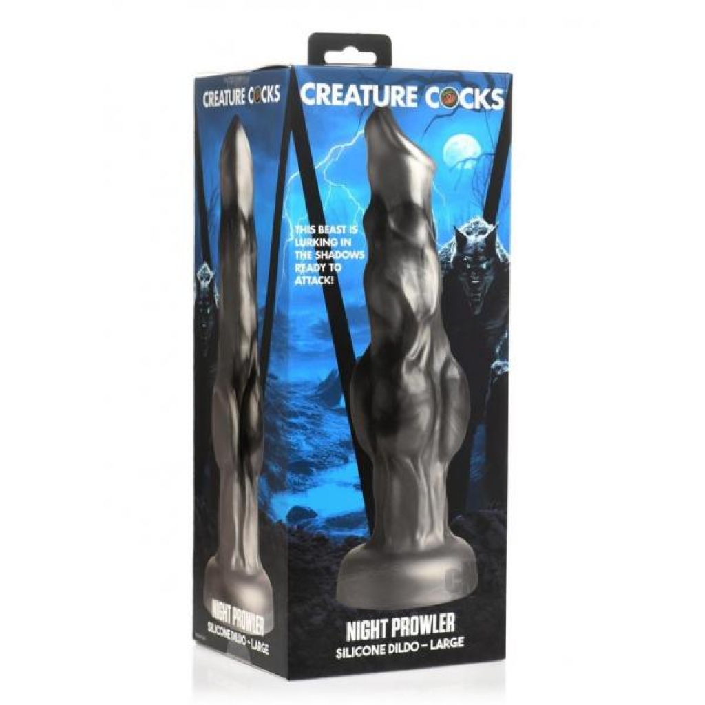 Creature Cock Night Prowler - Iridescent Tentacle Dildo for Unique Pleasure