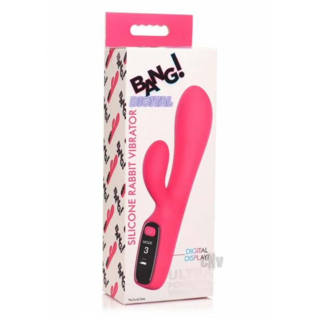Bang Digital Silicone Rabbit Vibe Pink - Xr Llc