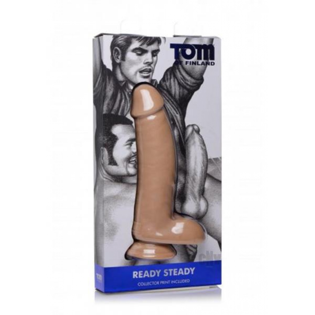 Tof Ready Steady Realistic Dildo - 10.25 Inches