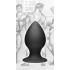 Tom Of Finland Anal Plug Medium Silicone Black - Xr Brands