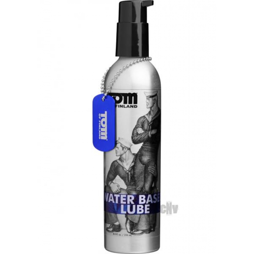 Tom Of Finland Water Based Lube 8oz - Xr Brands