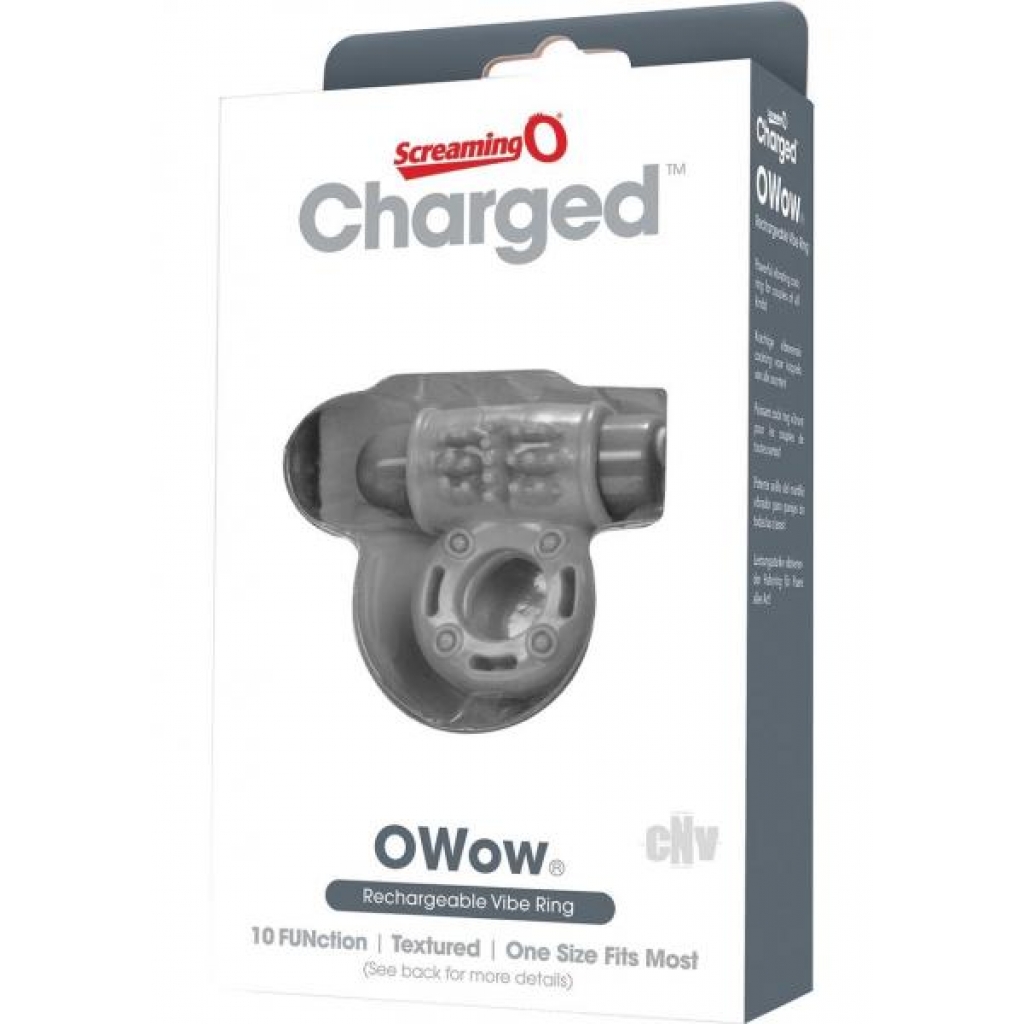 Charged O Wow Vooom Mini Vibe - Grey