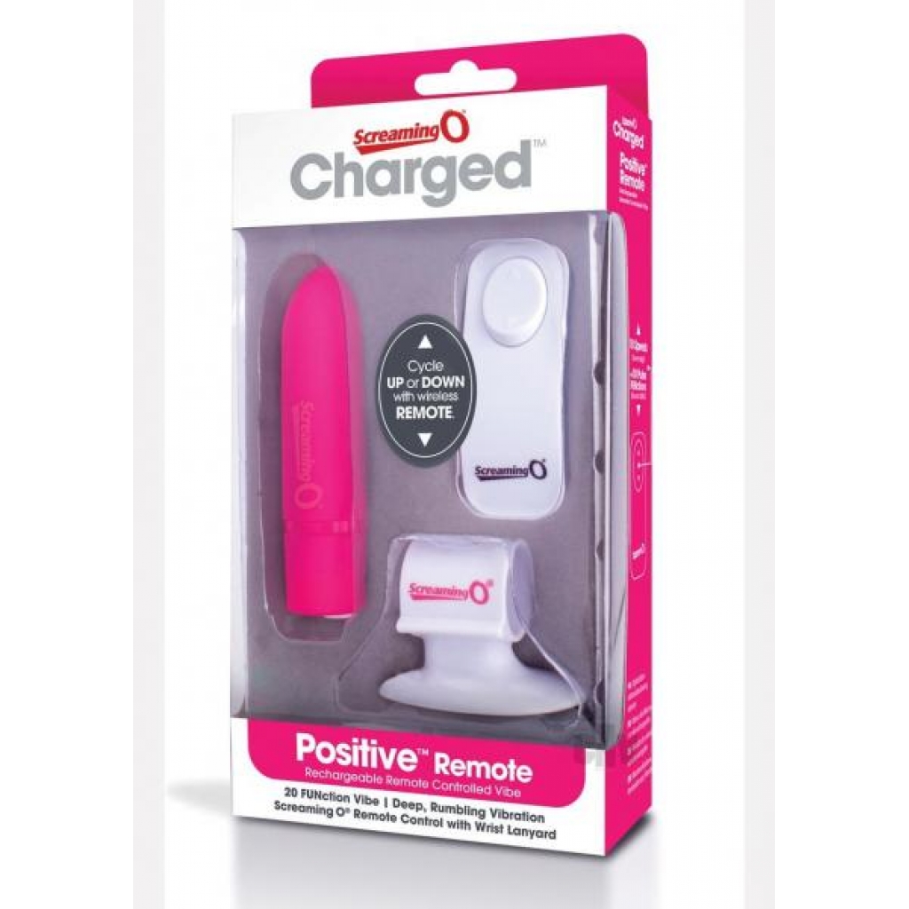 Charged Positive Remote Control Strawber - Screaming O