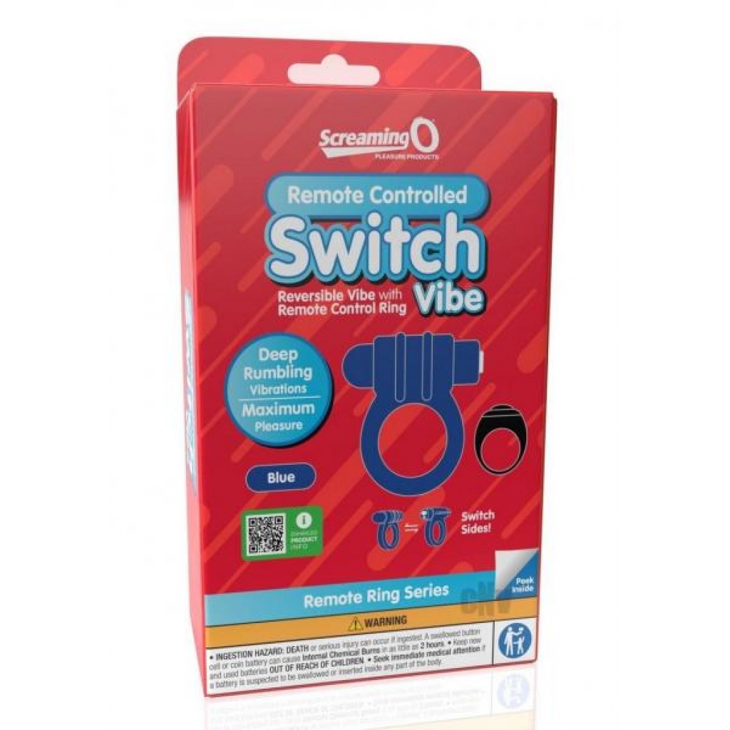 Screaming O Switch Remote Blue