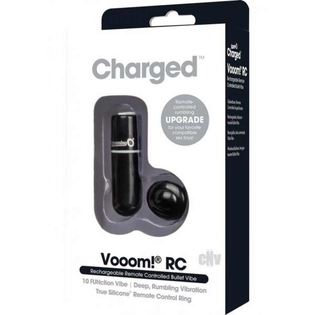 Vooom Remote Control Bullet Black - Screaming O