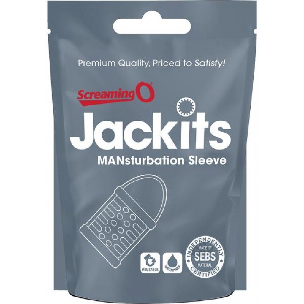 Jackits Mansturbation Sleeve Clear - Screaming O