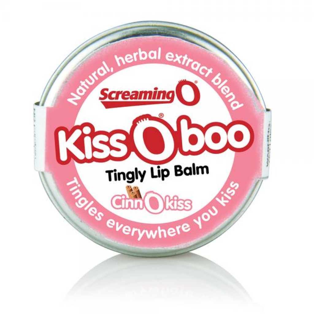 KissOboo Tingly Lip Balm - Cinnamon