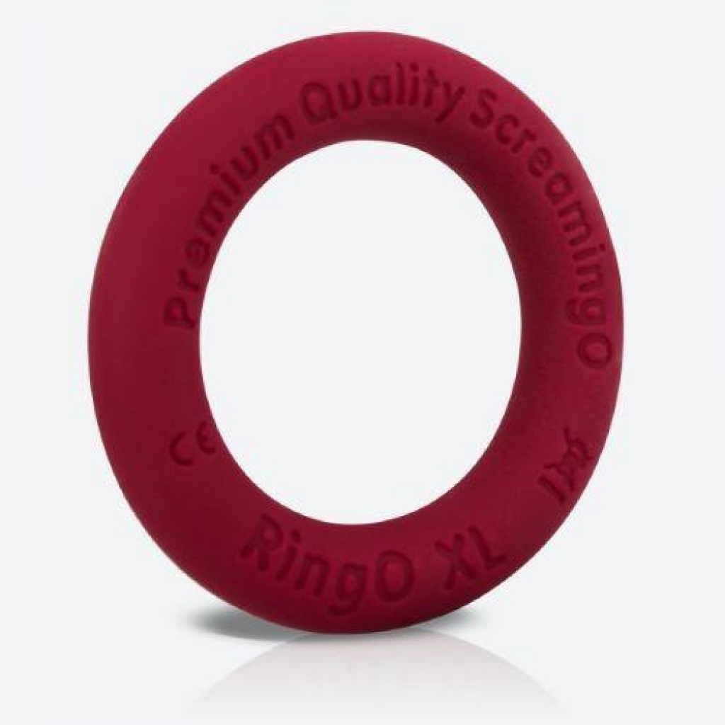 Screaming O Ringo Ritz XL Red Cock Ring - Screaming O