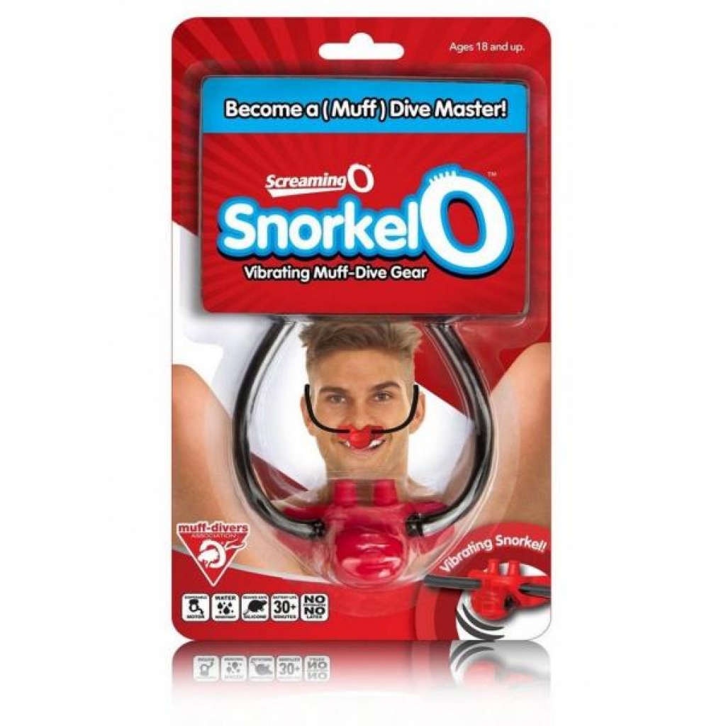 Snorkelo Black/red - Screaming O