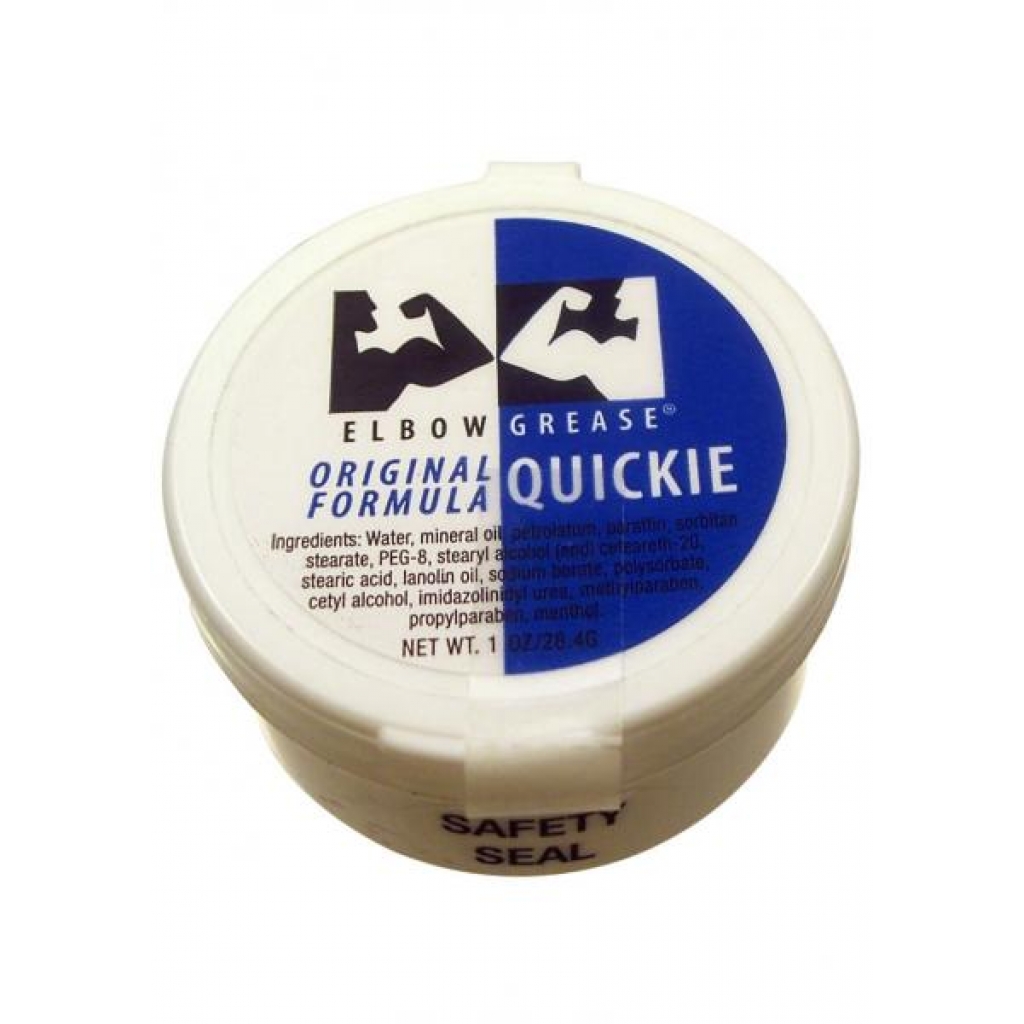 Elbow Grease Original Formula Quickie Cream Lubricant 1 Ounce - B Cumming Company Inc