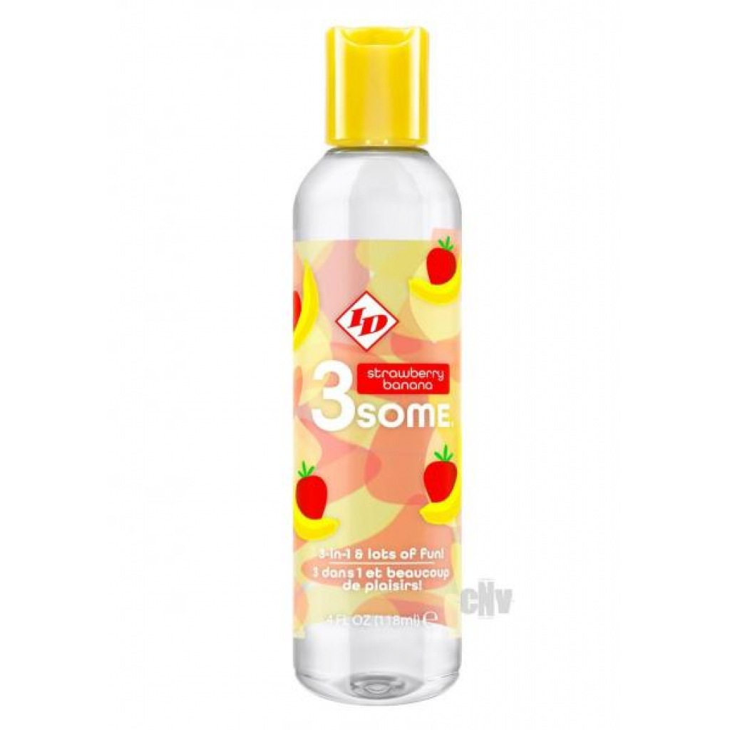 Id 3 Some 4oz Strawberry Banana - Id Lubes