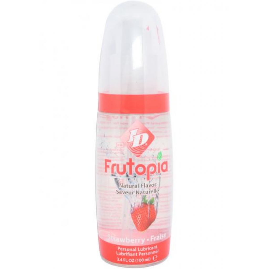 Frutopia Flavored Lubricant Strawberry 3.4 Ounce - Id Lubricants