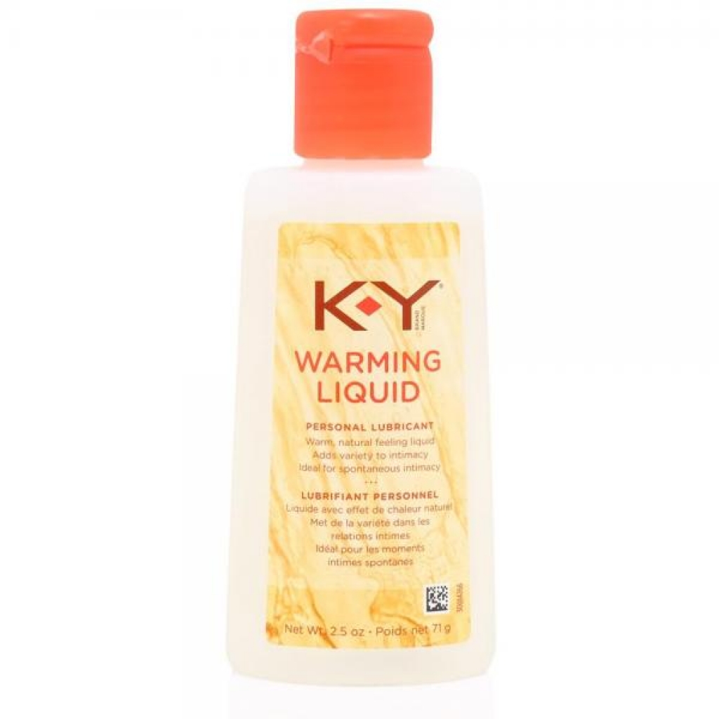 K-Y Warming Liquid Lubricant 2.5oz - Mcneil Labs