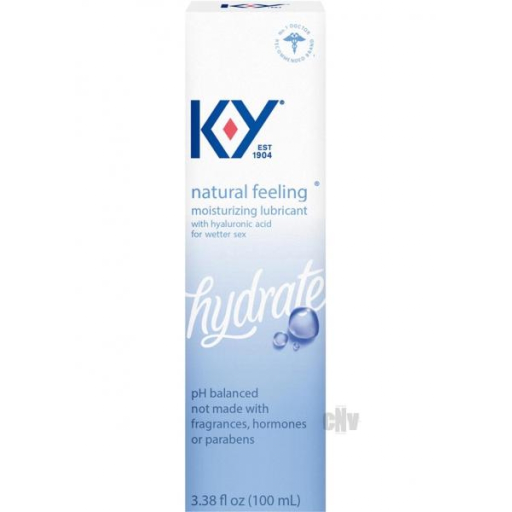 Ky Natural Feeling Hyaluronic 3.38 Oz - Xgen, Llc.