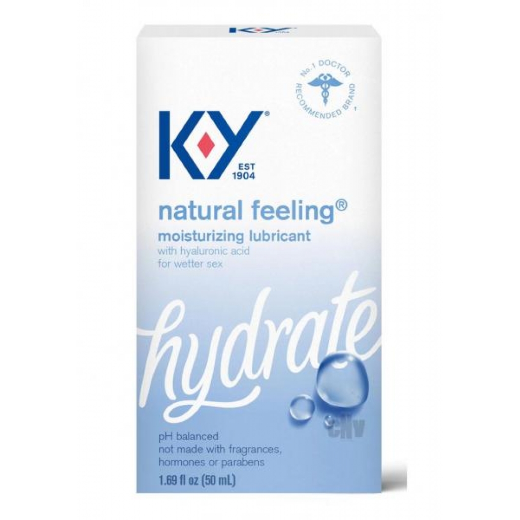 Ky Natural Feeling Hyaluronic 1.69 Oz - Xgen, Llc.