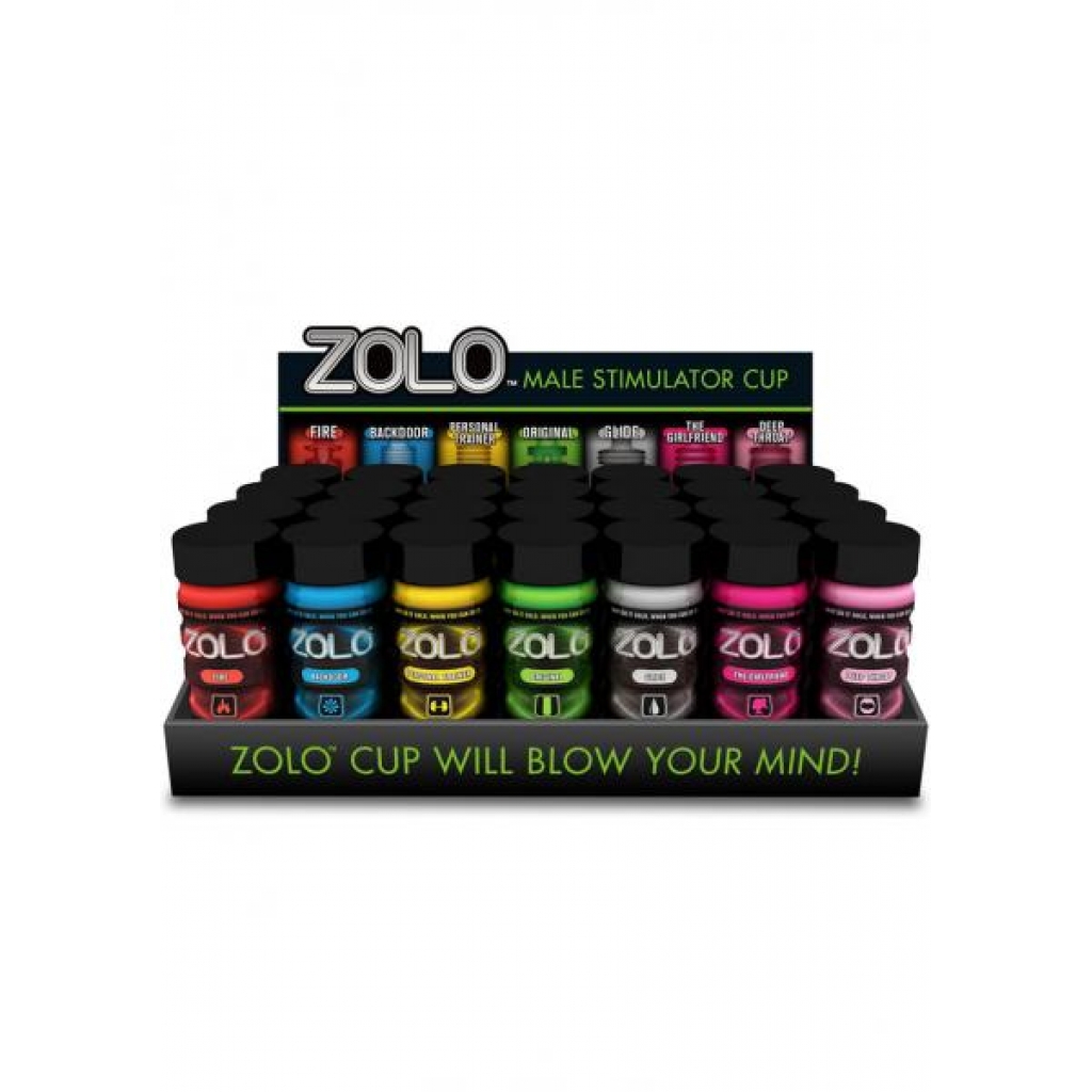 Zolo Cup Display 28 Piece - Adult Brand Concepts Llc