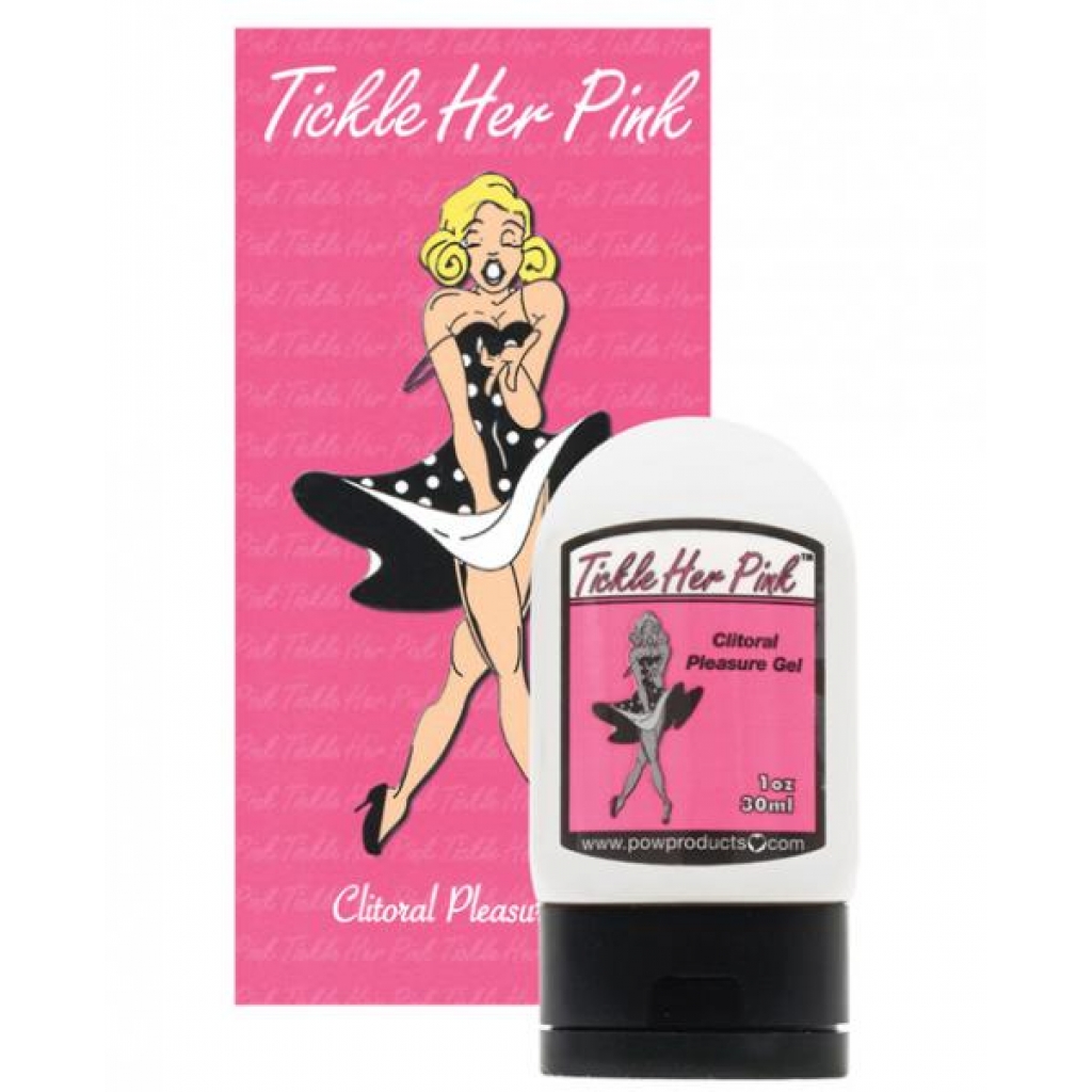 Tickle Her Pink Clitoral Pleasure Gel - 1 oz - Secretly Pink