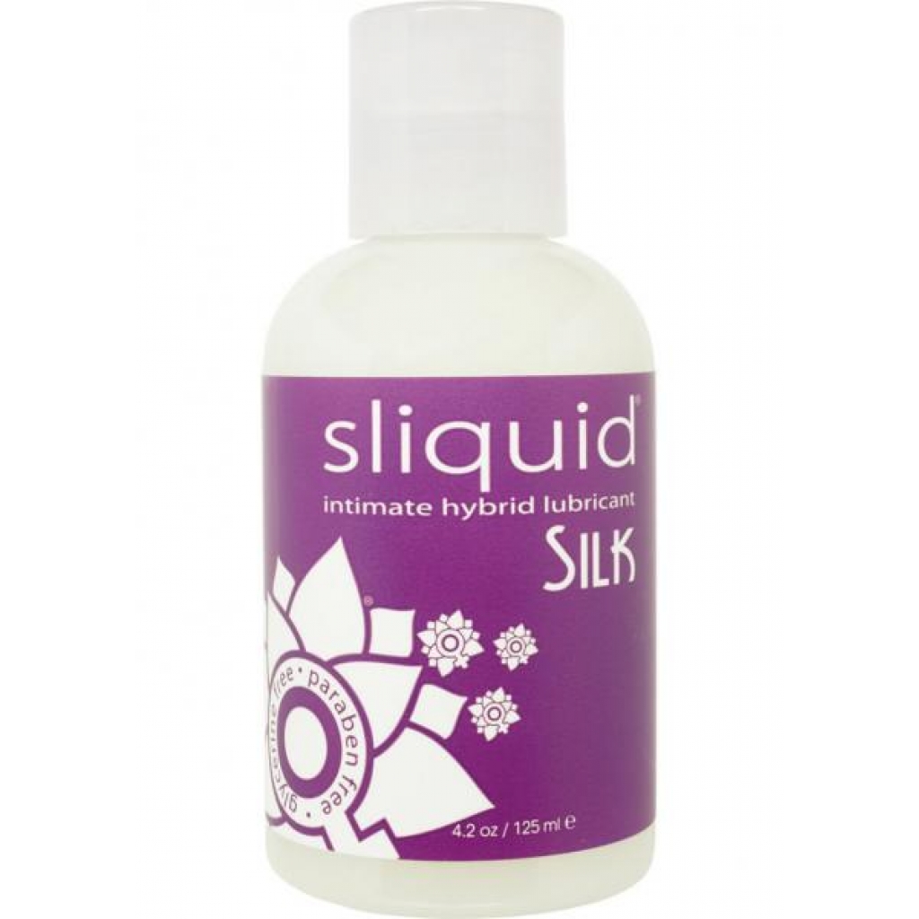 Sliquid Silk Hybrid Lubricant 4.2 Ounce - Sliquid