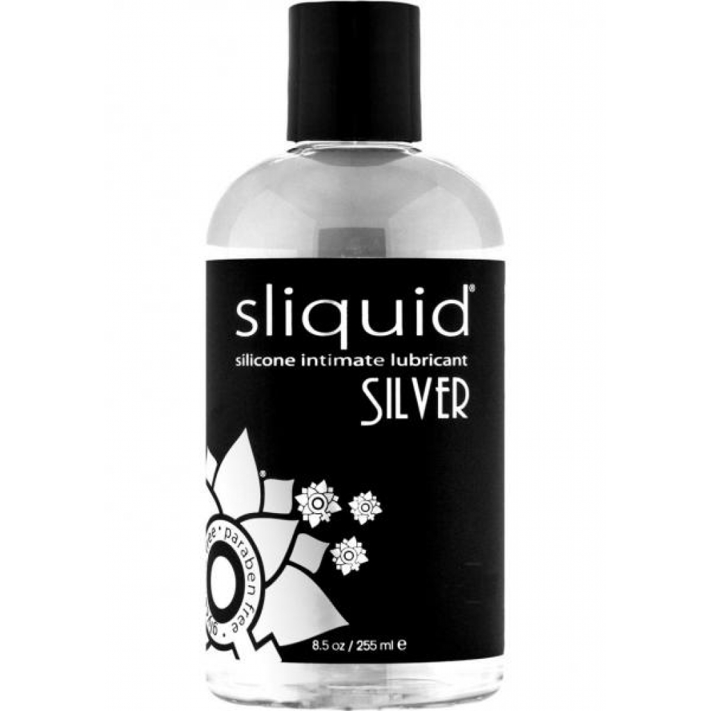 Sliquid Naturals Silver Silicone Intimate Lubricant 8.5oz - Sliquid