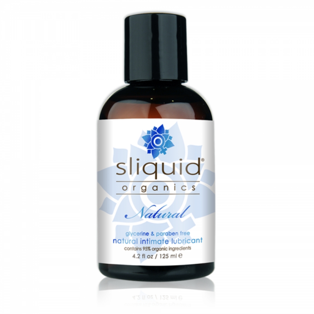 Sliquid Organics Botanically Infused Water Based Lubricant 4.2 Ounce - Sliquid