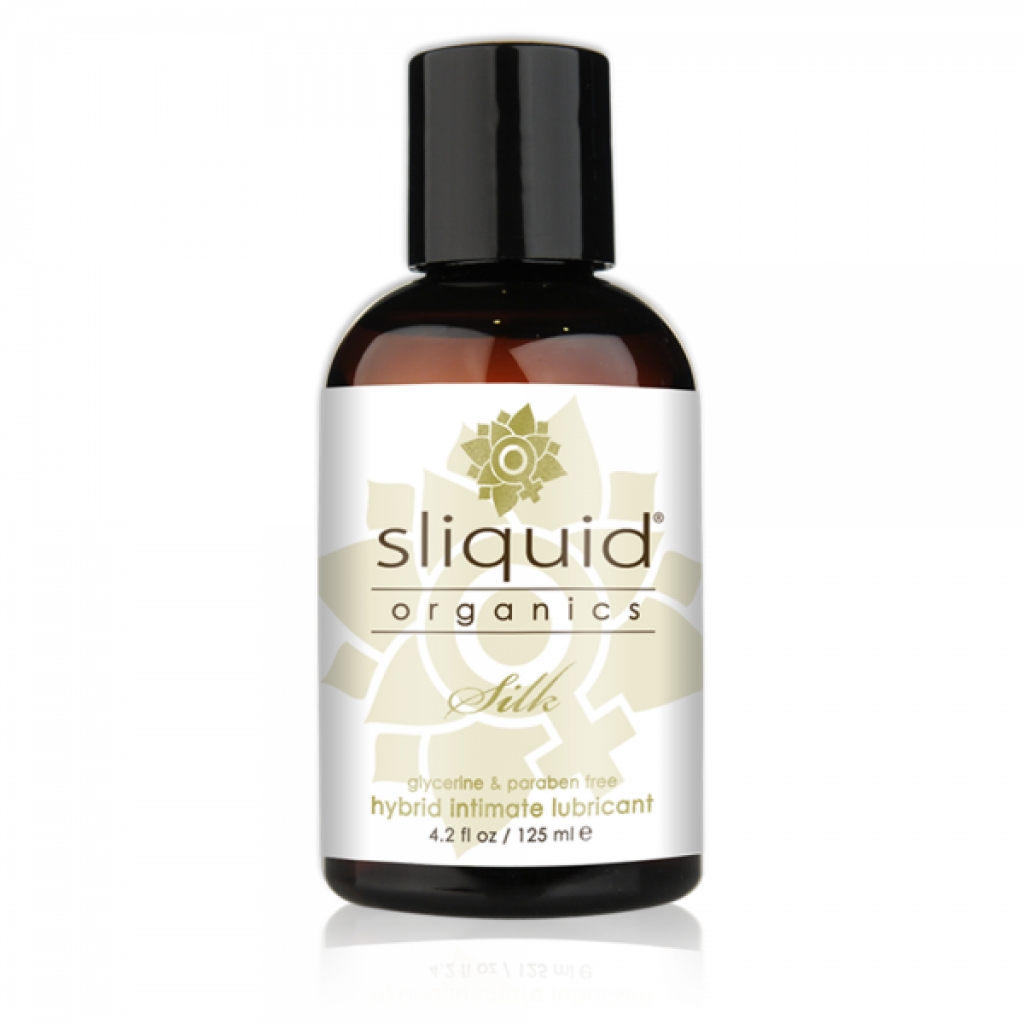 Sliquid Organics Silk Water Based Lubricant 4.2 Ounce - Sliquid