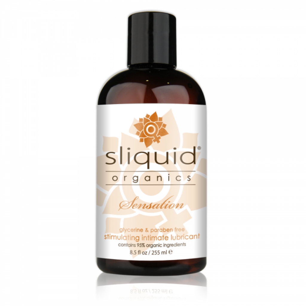 Sliquid Organics Sensations Warming Lubricant 8.5oz - Sliquid