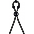 Ultimate Silicone Lasso Cock Ring Black - Evolved Novelties