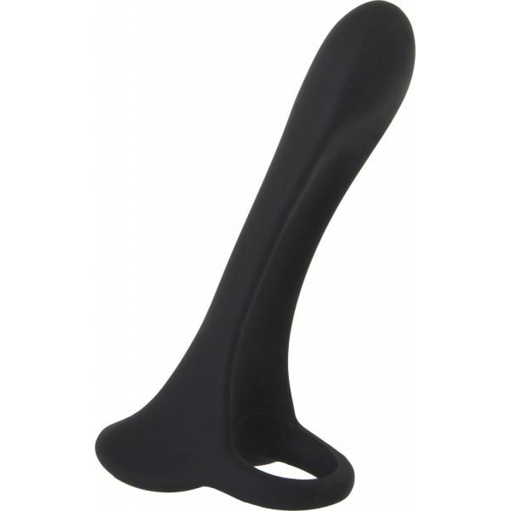 Zero Tolerance Cock Armor Black Vibrating Ring - Evolved Novelties