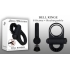 Bell Ringer Black Vibrating Cock Ring & Ball Strap - Evolved Novelties