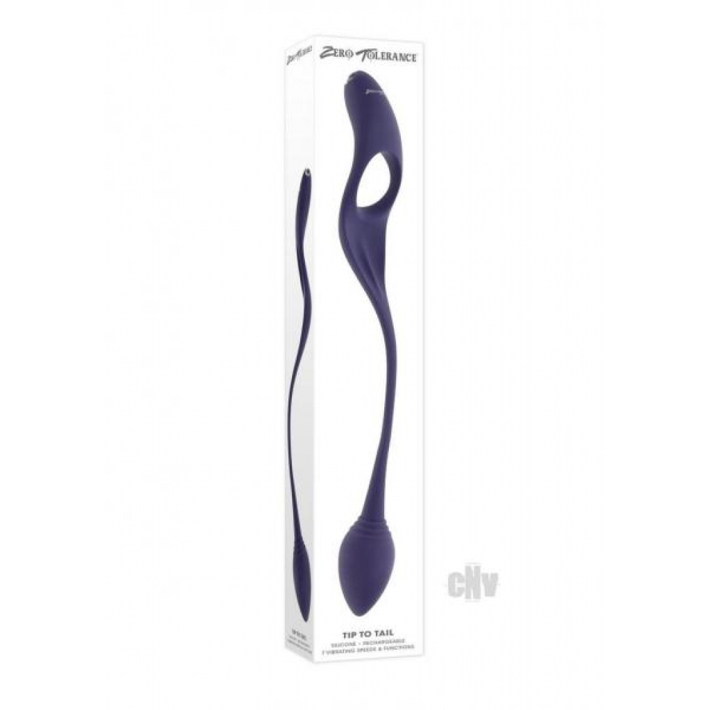 Zt Tip to Tail Pleasure Toy - Purple