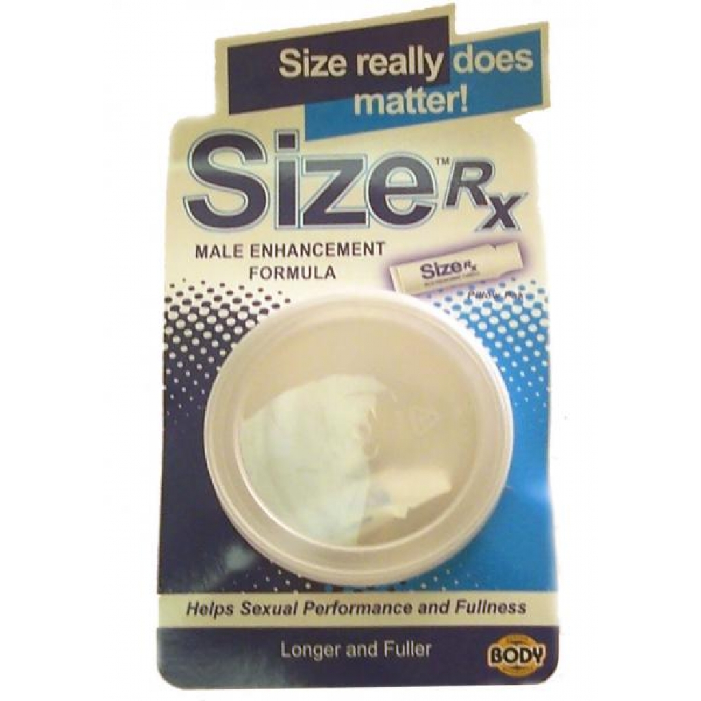 Size RX Male Enhancement Lotion 50 Per Bowl - Body Action