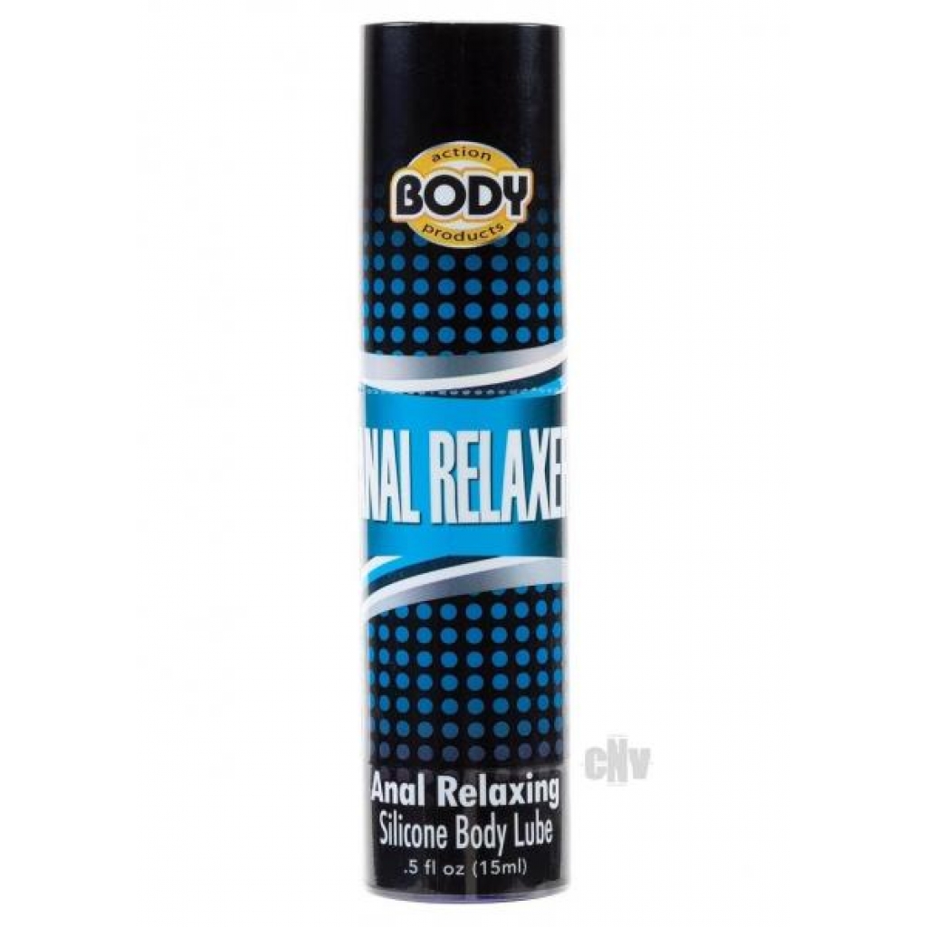 Body Action Anal Relaxer Silicone - Pleasure Lubricant .5oz