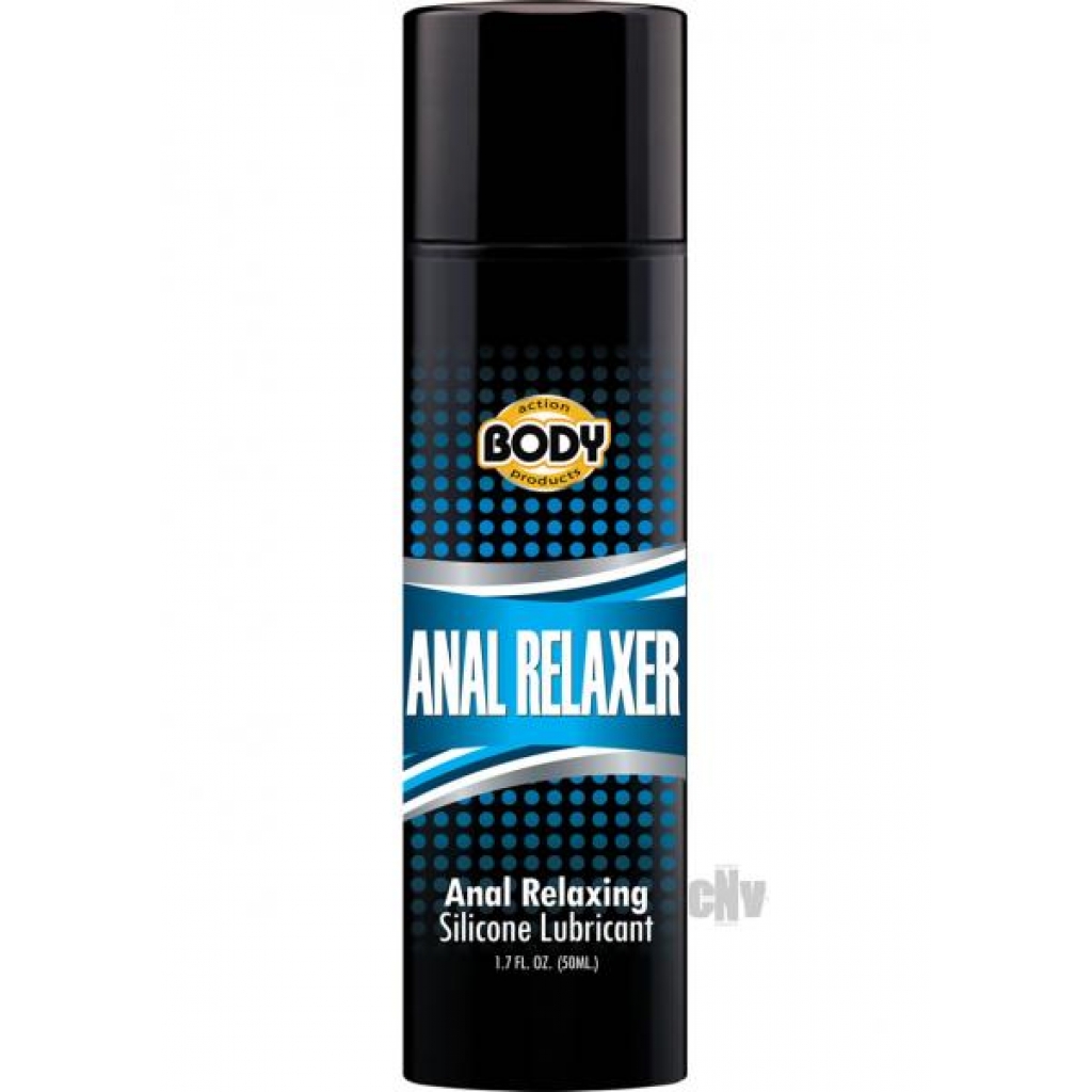 Body Action Anal Relaxer - Silicone Lubricant - 1.7oz